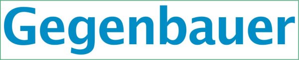 GEG Aufkleber Gegenbauer Transparent 100x20mm