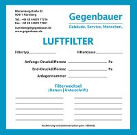 GEG Aufkleber Luftfilter100x100mm