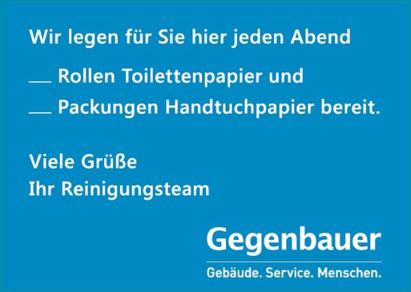 GEG Aufkleber Hygieneartikel Universal 105x150mm